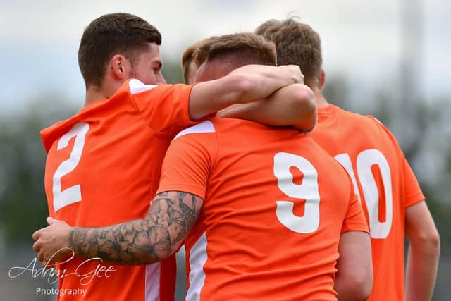 Ben Duffield was the AFC Blackpool hero with their late winner against South Liverpool