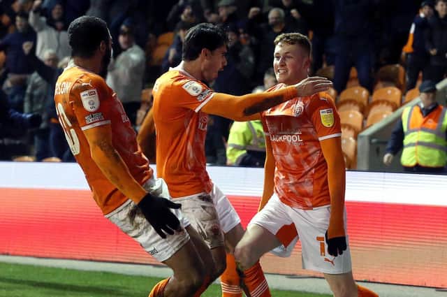 Sonny Carey came off the bench to score his first goal in tangerine