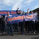 Oldham fans have long protested against Abdallah Lemsagam's ownership of the club