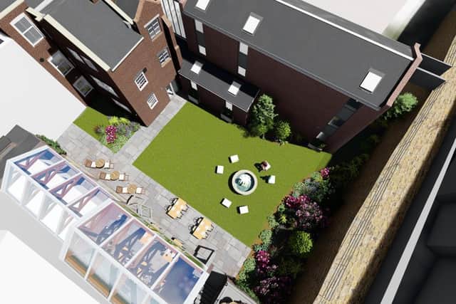 Preston Artchitects Frank Whittle Partnership and hotels firm Walker & Williams are behind the Chester hotel plan