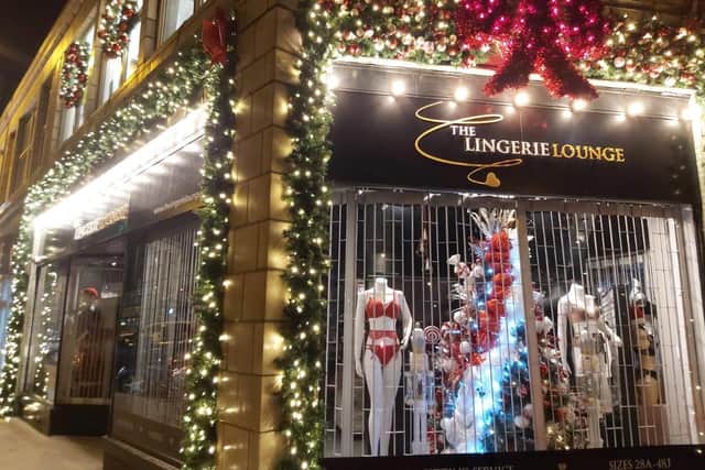 The Church Street shop was judged the most festive by Blackpool BID