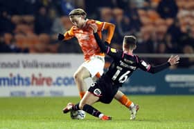 Josh Bowler starred for Blackpool last weekend