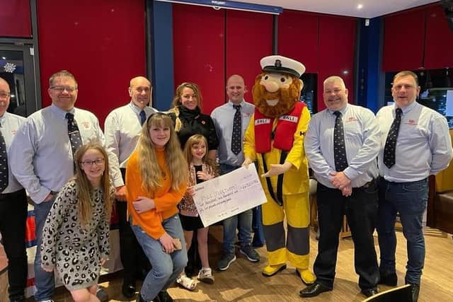 Local anglers raised money for the Fleetwood RNLI