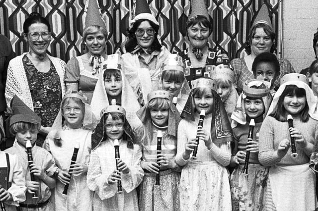 RETRO 1979 - St Paul's Primary School, Goose Green, Christmas concert