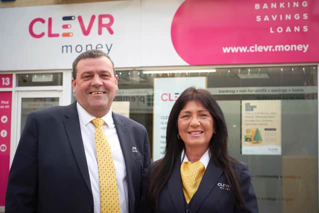 Anthony Brookes and Jackie Colebourne from CLEVR Money
