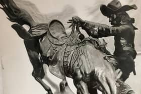 The Gaucho statue - known as Buffalo Bill