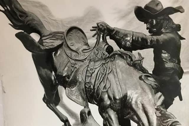The Gaucho statue - known as Buffalo Bill