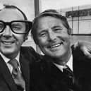 Eric Morecambe and Ernie Wise. Sheffield, 17th September 1971