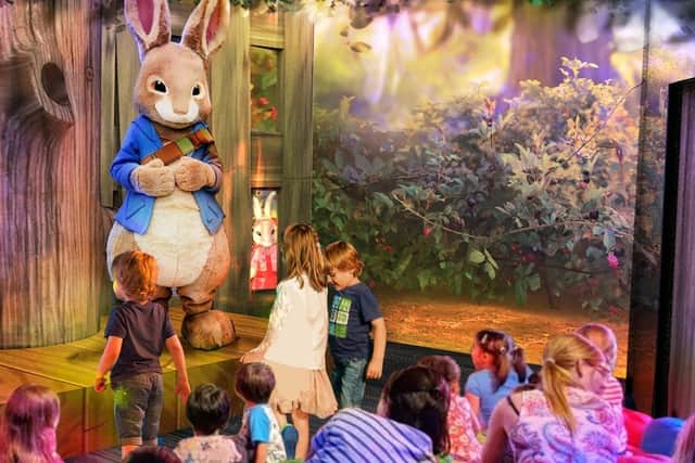 Merlin Entertainments' idea of what the Beatrix Potter attraction will look like