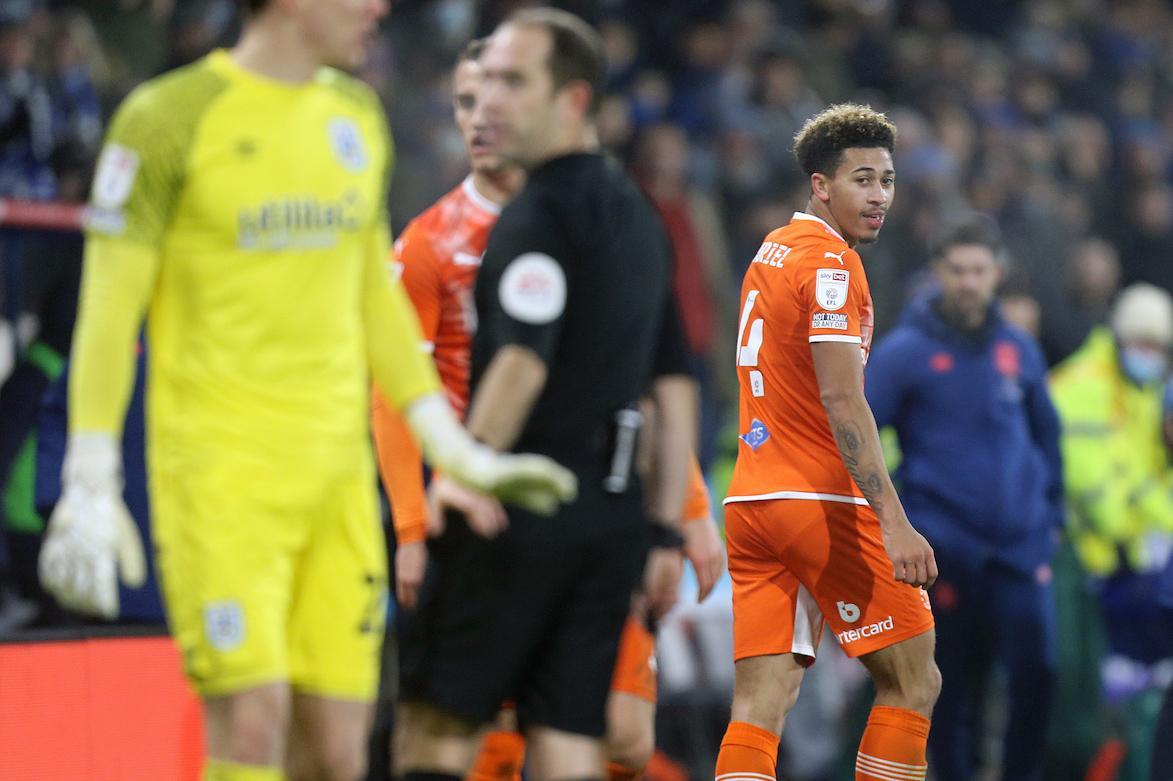 So harsh to leave with nothing': Blackpool fans rue Jordan Gabriel's  dismissal in cruel Boxing Day defeat to Huddersfield | Blackpool Gazette