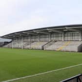 The new North Stand at Mill Farm was opened to Fylde supporters on Boxing Day, though they witnessed their team's first league defeat at home for almost 22 months.