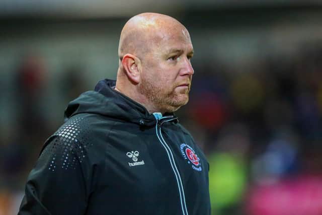 Covid cases have added to an injury list which has reached double-figures for Fleetwood boss Stephen Crainey