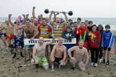 A previous New Year's Day dip in Fleetwood