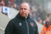 Fleetwood Town head coach Stephen Crainey Picture: Sam Fielding/PRiME Media Images Limited