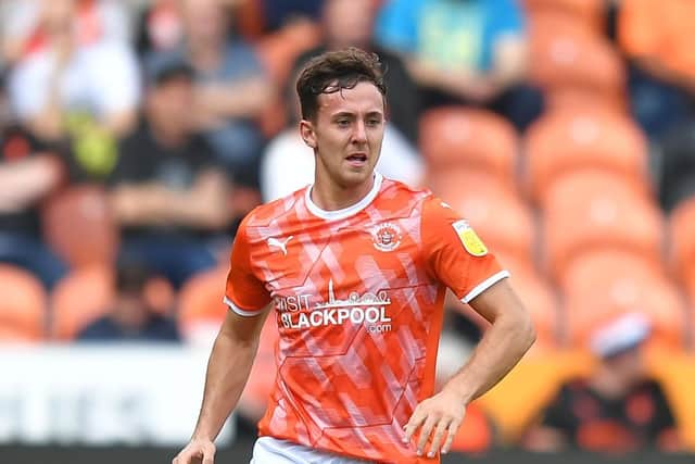 Ryan Wintle comes straight back into the Blackpool side in place of Callum Connolly