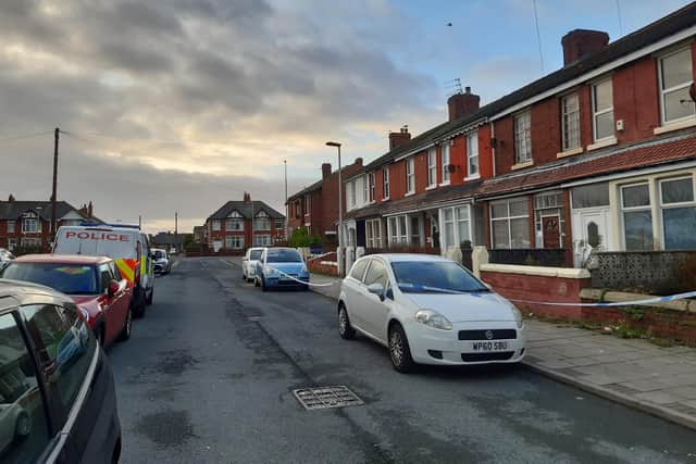 The body of Malcolm Frary, 76, was found at his home in Eccleston Road, Blackpool after emergency services attended at around 4.35pm on Saturday (January 1)
