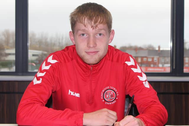 Kyle White has moved up the Fylde coast from AFC Blackpool