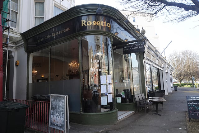 Rosetto Restaurant in Carlisle Road