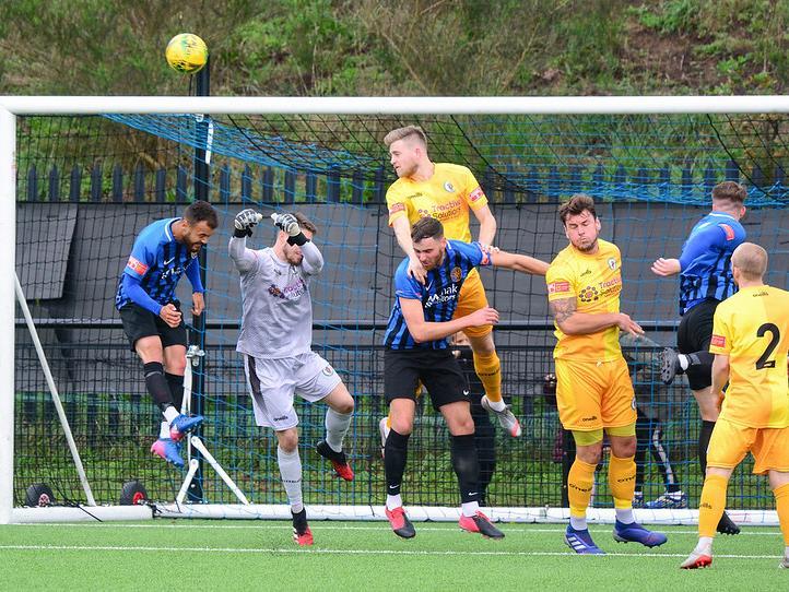 Action from Sevenoaks Town v Burgess Hill Town