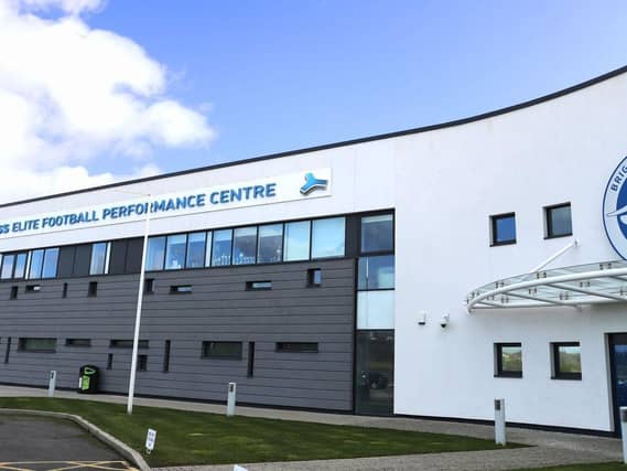Brighton and Hove Albion's training facility