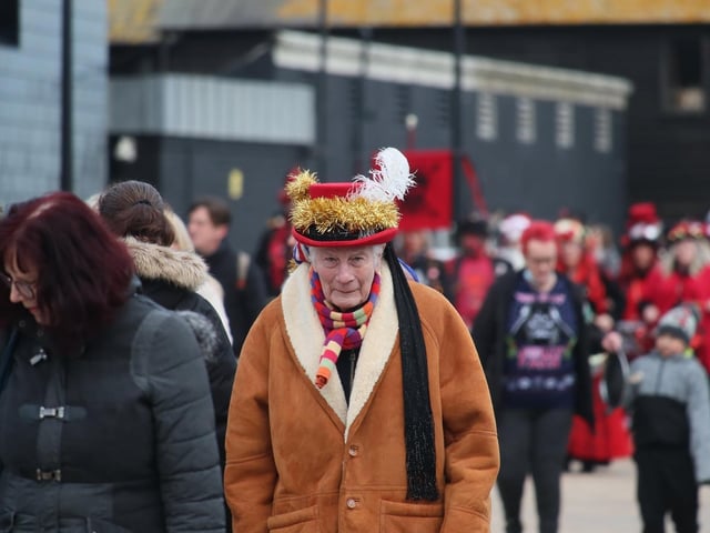 Winkle Club's Children's Christmas procession/party in Hastings Old Town. Photo by Roberts Photographic. SUS-211213-070358001