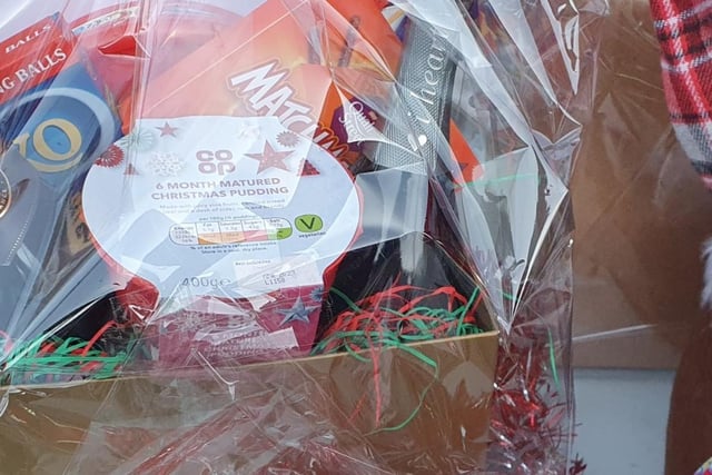 Christmas hamper was one of the main prizes