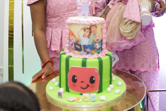 The cake was Rebecca's favourite