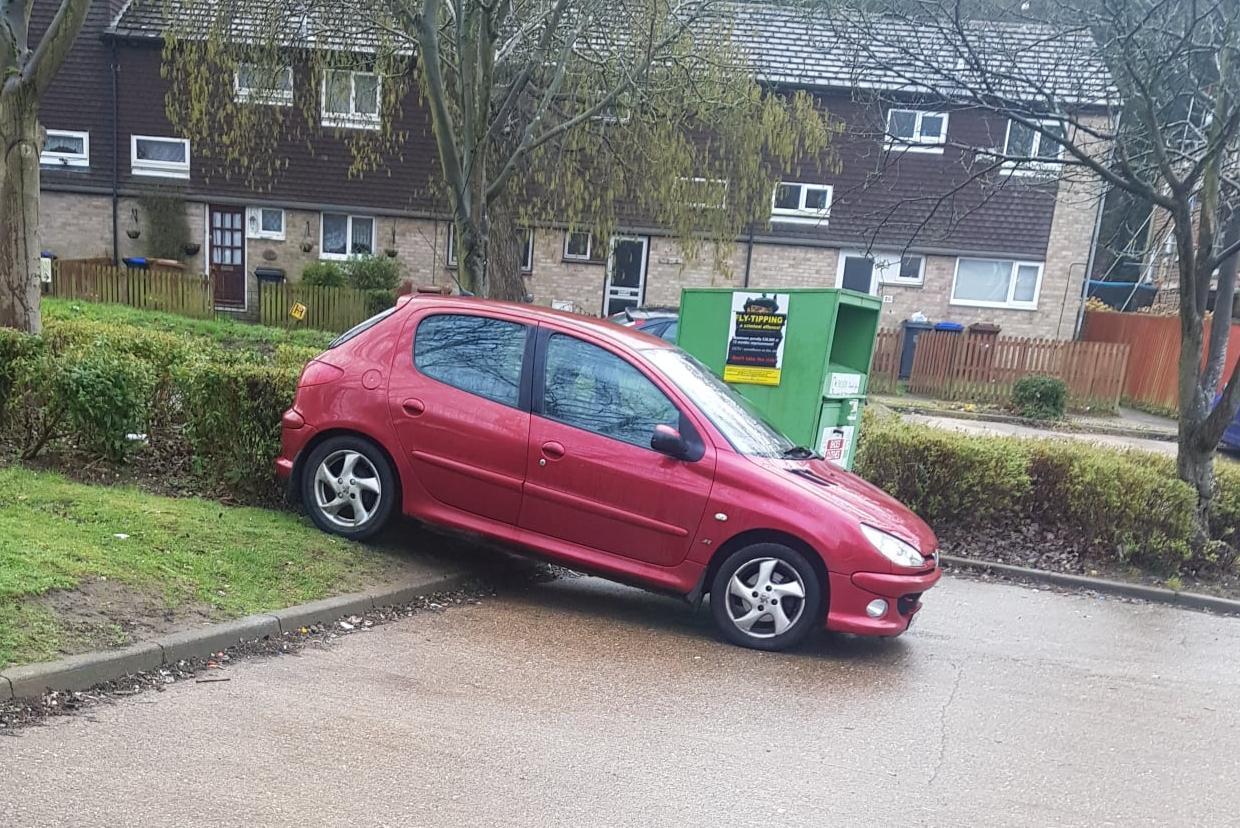 This driver felt a bit backed up