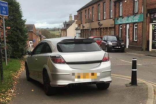 The world is this driver's car park