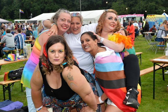 The first ever Crawley Pride event took place at Goffs Park in August. It was a popular event which attracted thousands over the two days
https://www.crawleyobserver.co.uk/whats-on/arts-and-entertainment/crawley-pride-2021-thousands-attend-first-ever-pride-event-picture-special-3363369