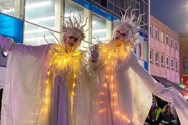 There was a spectacular turnout for this year's switch on in the town centre
https://www.crawleyobserver.co.uk/whats-on/things-to-do/crawley-christmas-lights-switch-on-spectacular-turnout-as-festivities-in-town-start-3466879