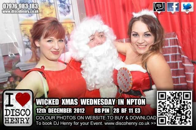 A Northampton night out with Santa Claus at Fever back in 2012. Photo: Disco Henry