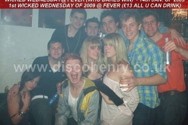 An 'all you can drink' Wednesday night out at Fever back in January 2009. Photo: Disco Henry