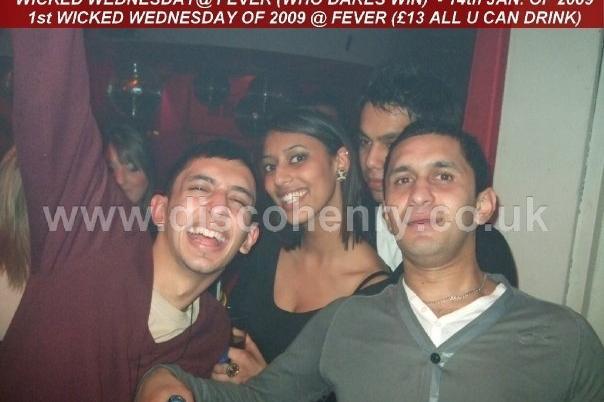 An 'all you can drink' Wednesday night out at Fever back in January 2009. Photo: Disco Henry