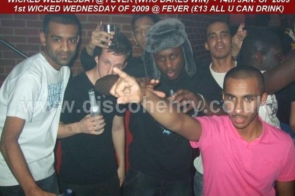 An 'all you can drink' Wednesday night out at Fever back in January 2009. Photo: Disco Henry