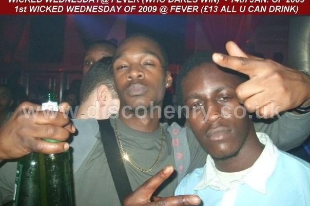 An 'all you can drink' Wednesday night out at Fever back in January 2009. Photo: Disco Henry