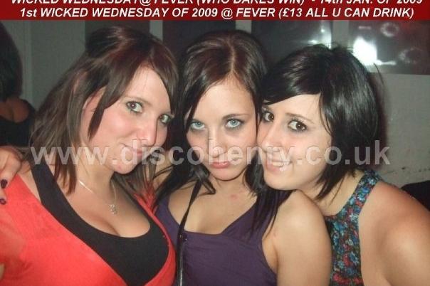 An 'all you can drink' Wednesday night out at Fever back in January 2009. Photo: Disco Henry