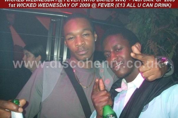 An 'all you can drink' Wednesday night out at Fever back in January 2009. Photo: Disco Henry