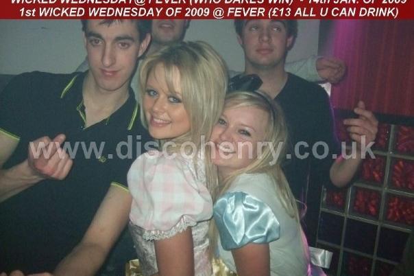 An 'all you can drink' Wednesday night out at Fever back in January 2009. Photo: Disco Henry