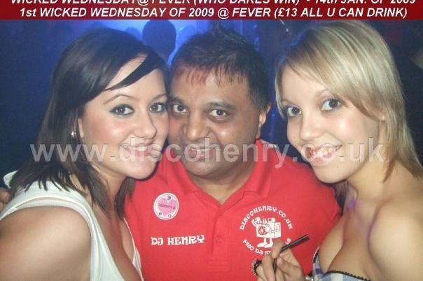 An 'all you can drink' Wednesday night out at Fever back in January 2009. Photo: Disco Henry