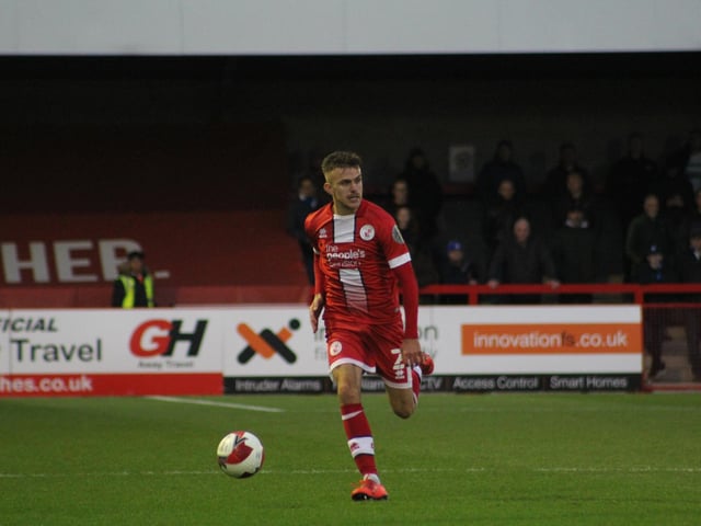 Subbed on last 20. Never got into game and lack of quality when picking up ball. Cleared late Hartlepool cross away well to keep the game alive.