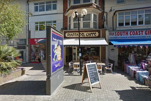 Pianta Del Caffe in Terminus Road is ranked eighth. Picture from Google Street Maps SUS-220215-164559001