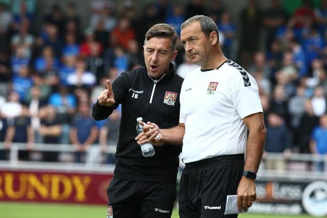 Jon Brady and Colin Calderwood.