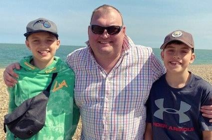 Nigel and his boys.
