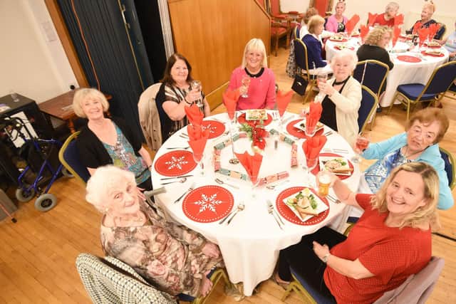 Just Good Friends celebrate Christmas in April at St Annes Palace