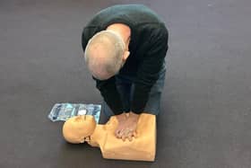 CPR training. Photo: Glasgow First Aid Courses