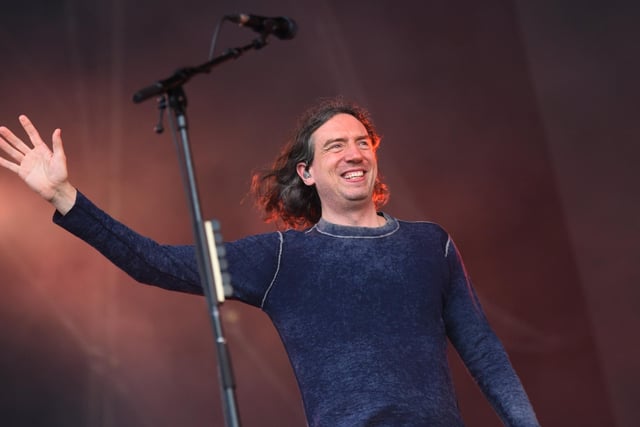 Snow Patrol's frontman Gary Lightbody, is delighted to be on stage to headline Day Three of the Lytham Festival