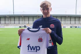 Danny Ormerod has signed his first professional contract with AFC Fylde Picture: AFC Fylde