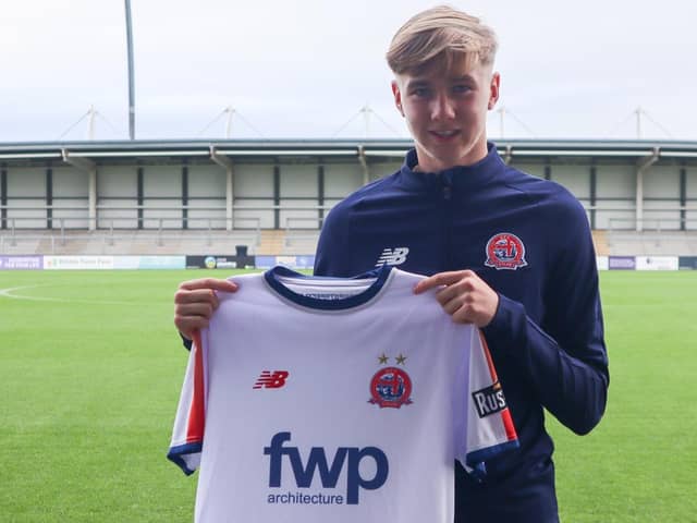 Danny Ormerod has signed his first professional contract with AFC Fylde Picture: AFC Fylde