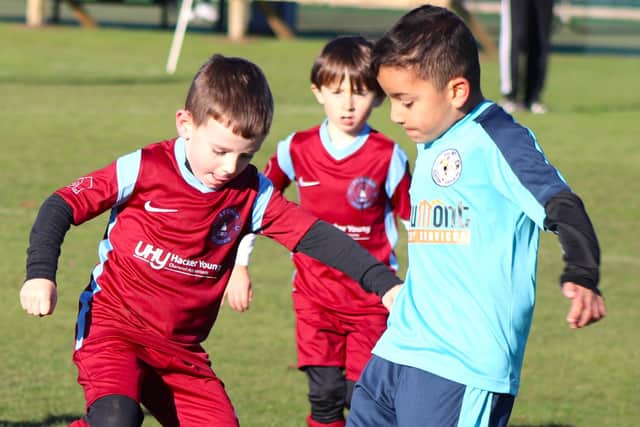 Lytham Junior Maroons and Clifton Rangers Stingers are in their debut Blackpool and District Youth Football League season Picture: Karen Tebbutt